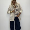 maglia riga con colletto polo